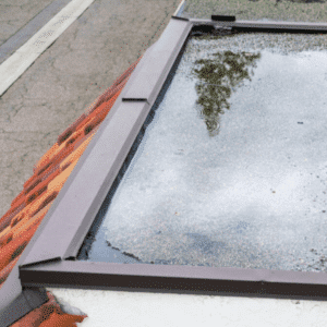 Is it safe to walk on a flat roof?